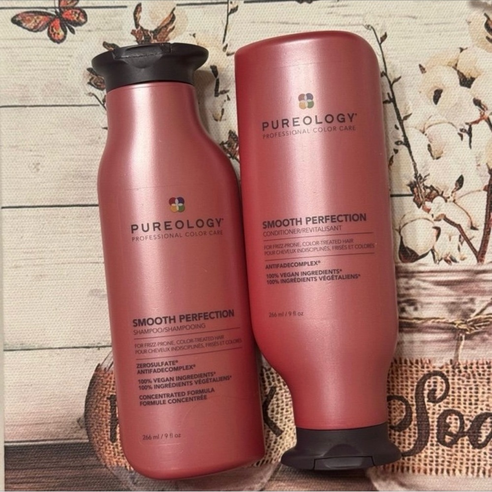 Pureology Smooth Perfection Shampoo & Conditioner + Free Gift